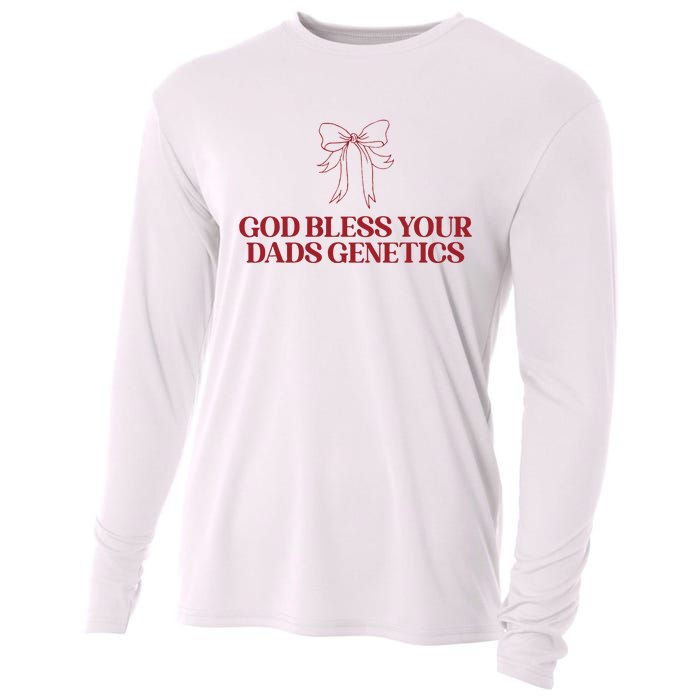 God Bless Your Dads Genetics Apparel Cooling Performance Long Sleeve Crew