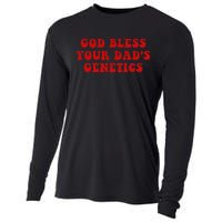 God Bless Your DadS Genetics Cooling Performance Long Sleeve Crew