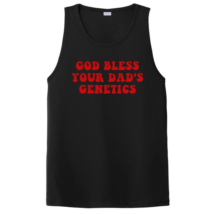 God Bless Your DadS Genetics PosiCharge Competitor Tank