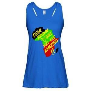 Ggt Brown You Are Amazing African Colors Melanin Love Meaningful Gift Ladies Essential Flowy Tank