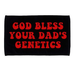 God Bless Your DadS Genetics Microfiber Hand Towel