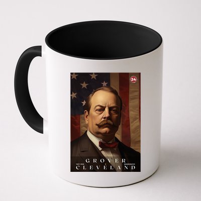 Grover Cleveland 24th President Of The United States Portrait Mug