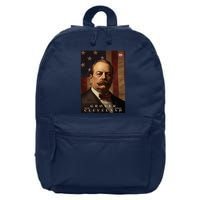Grover Cleveland 24th President Of The United States Portrait 16 in Basic Backpack