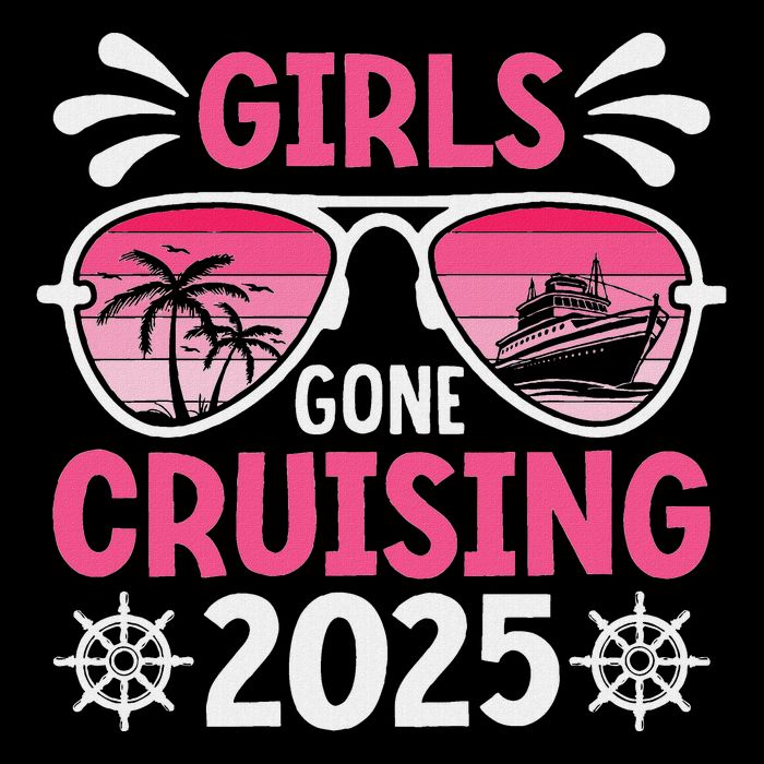 Gone Cruising 2025 Vacation Trip Matching Group Drawstring Bag
