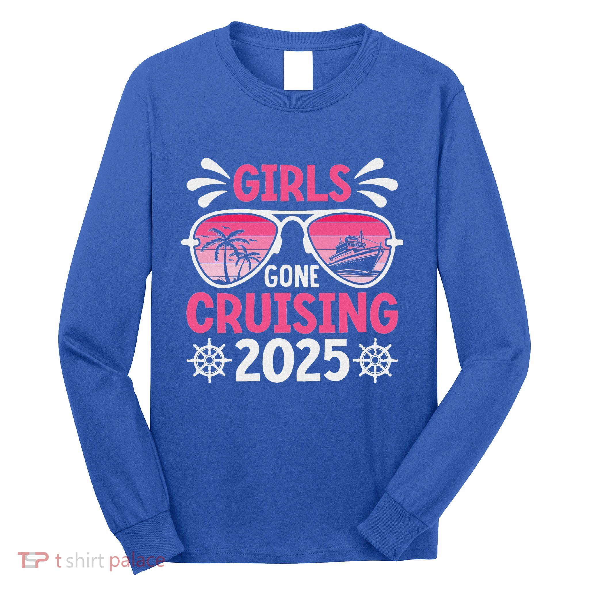 Gone Cruising 2025 Vacation Trip Matching Group Long Sleeve Shirt
