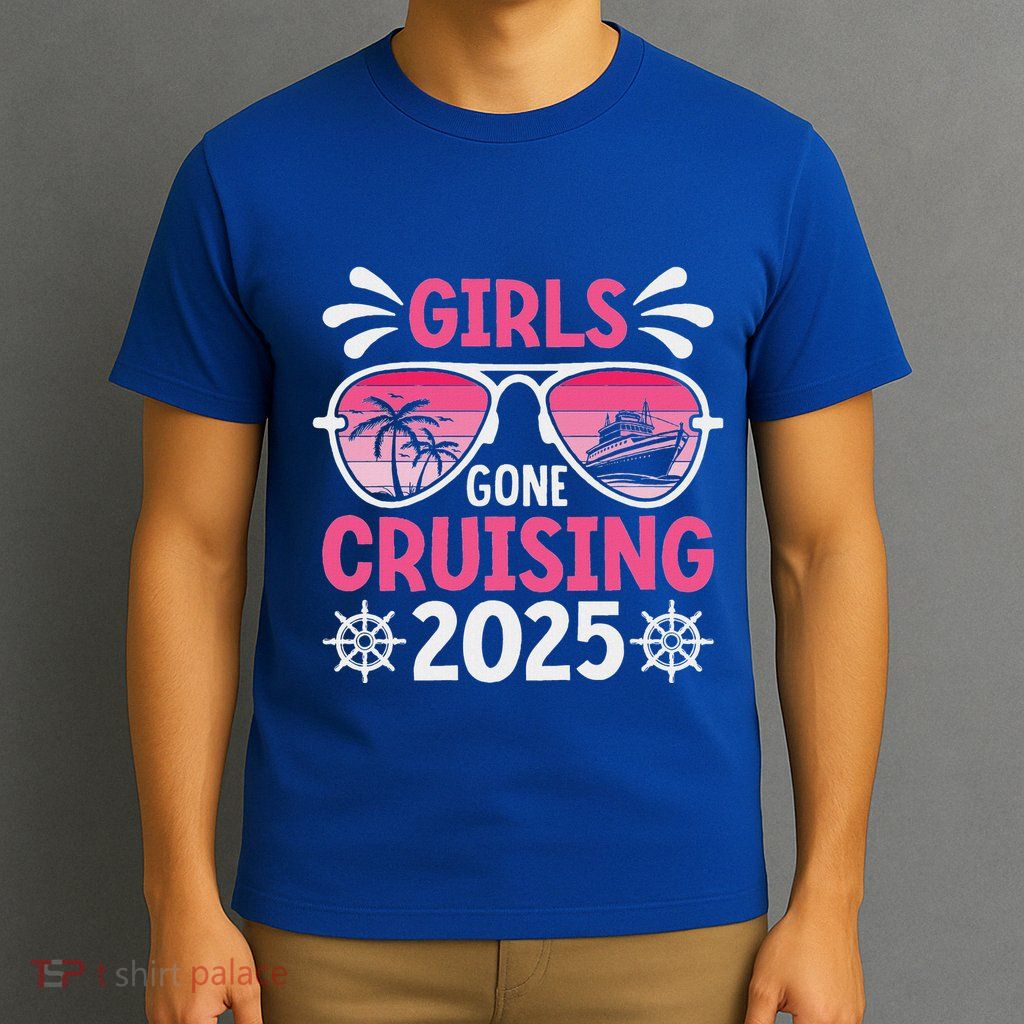 Gone Cruising 2025 Vacation Trip Matching Group T-Shirt