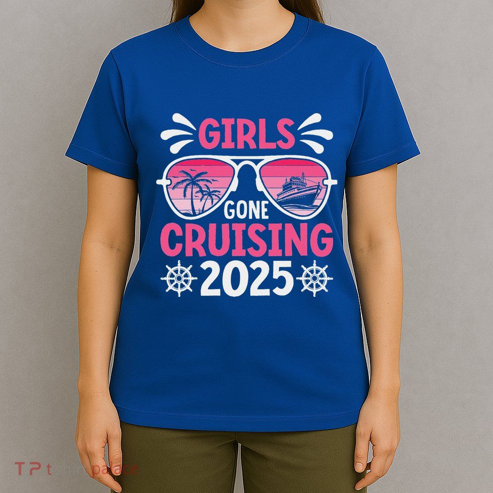 Gone Cruising 2025 Vacation Trip Matching Group T-Shirt