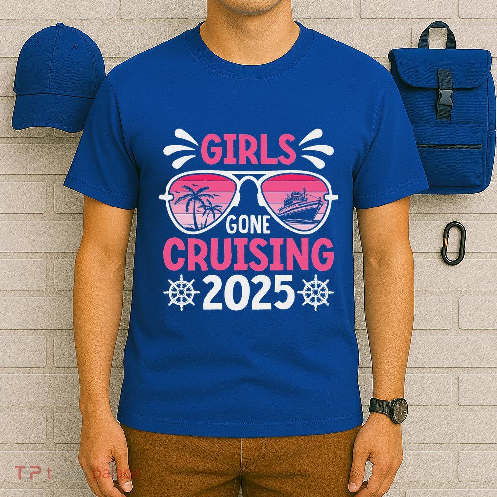 Gone Cruising 2025 Vacation Trip Matching Group T-Shirt