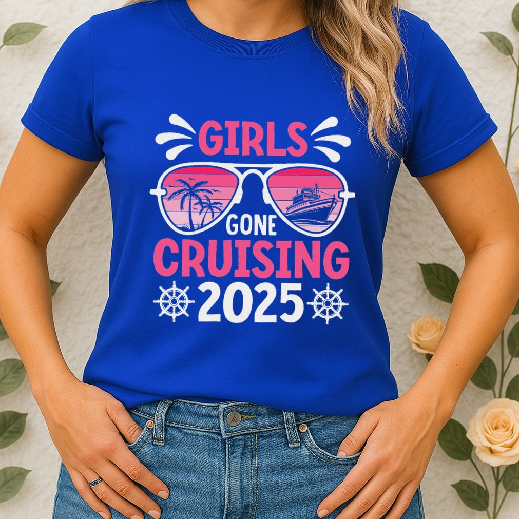 Gone Cruising 2025 Vacation Trip Matching Group Womens T-Shirt