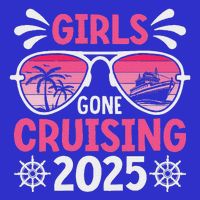 Gone Cruising 2025 Vacation Trip Matching Group Womens T-Shirt