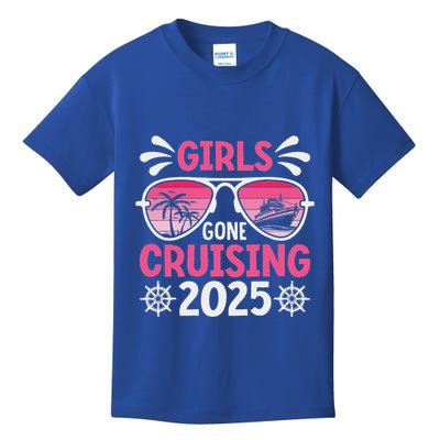 Gone Cruising 2025 Vacation Trip Matching Group Kids T-Shirt