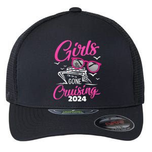 Gone Cruising 2024 Vacation Party Flexfit Unipanel Trucker Cap