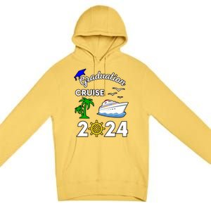 Graduation Cruise 2024 Ship Boat Vacation Summer Vacation Gift Premium Pullover Hoodie