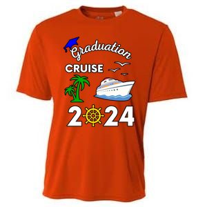 Graduation Cruise 2024 Ship Boat Vacation Summer Vacation Gift Cooling Performance Crew T-Shirt