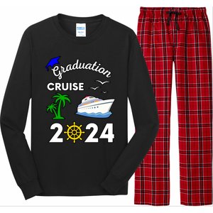 Graduation Cruise 2024 Ship Boat Vacation Summer Vacation Gift Long Sleeve Pajama Set