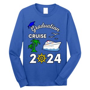 Graduation Cruise 2024 Ship Boat Vacation Summer Vacation Gift Long Sleeve Shirt