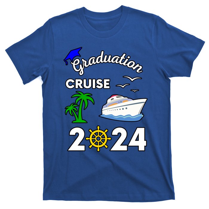 Graduation Cruise 2024 Ship Boat Vacation Summer Vacation Gift T-Shirt