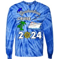 Graduation Cruise 2024 Ship Boat Vacation Summer Vacation Gift Tie-Dye Long Sleeve Shirt