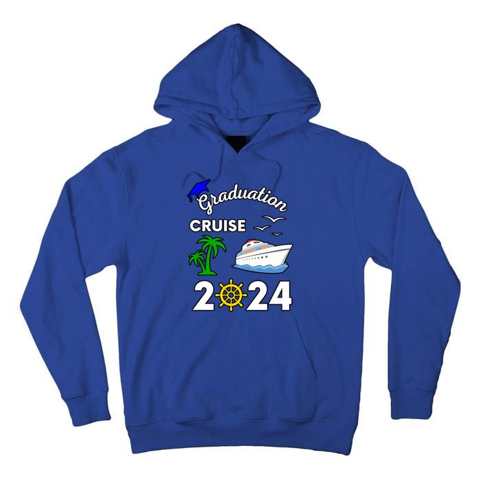 Graduation Cruise 2024 Ship Boat Vacation Summer Vacation Gift Tall Hoodie