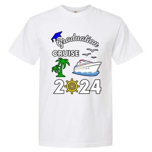 Graduation Cruise 2024 Ship Boat Vacation Summer Vacation Gift Garment-Dyed Heavyweight T-Shirt