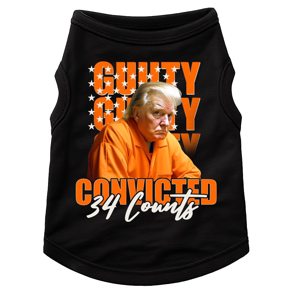 Guilty Convicted 34 Counts Trump Doggie Tank