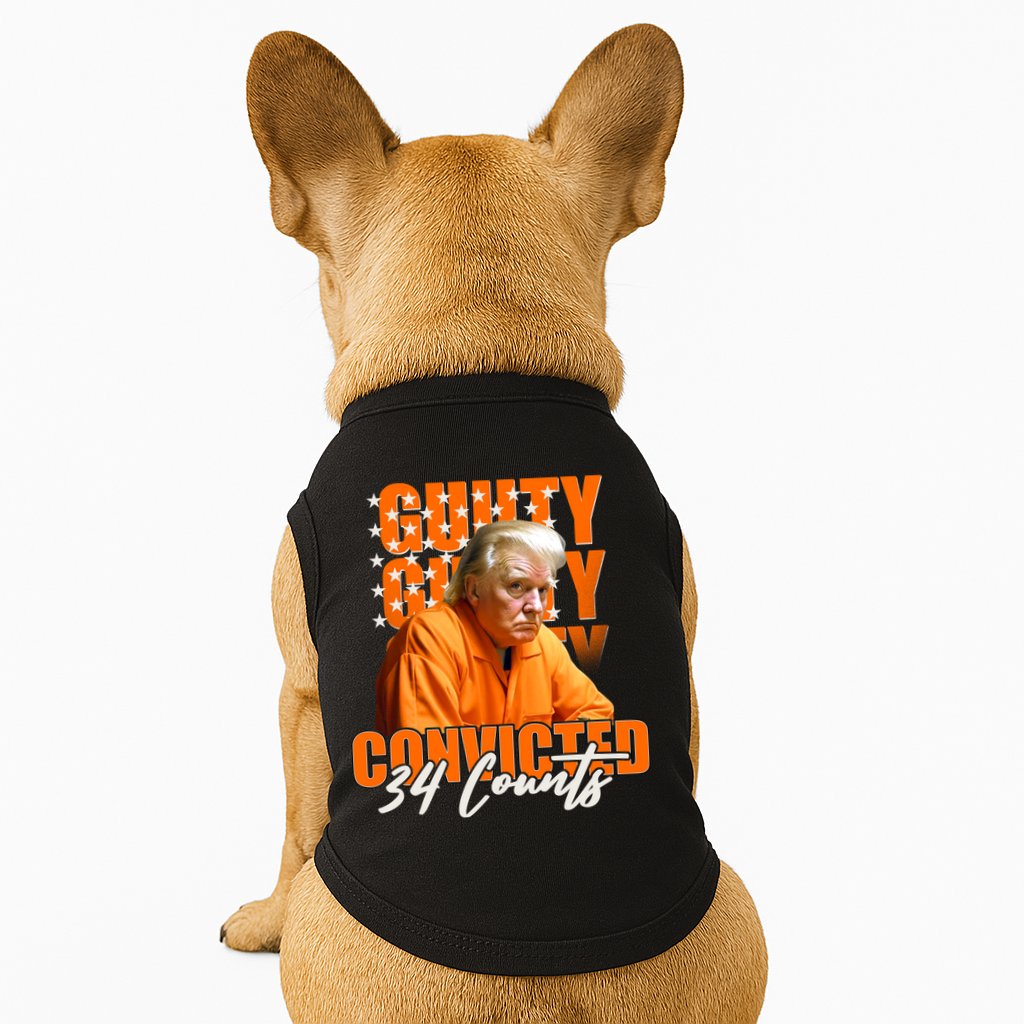 Guilty Convicted 34 Counts Trump Doggie Tank