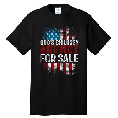 Gods Children Are Not For Sale Funny Political Tall T-Shirt