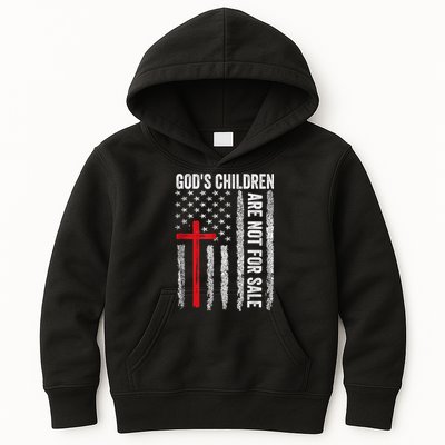 Gods Children Are Not For Sale Vintage Gods Children Quote Kids Hoodie
