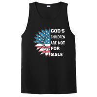 Gods Children Are Not For Sale Sunflower Design PosiCharge Competitor Tank