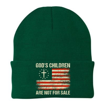 Gods Children Are Not For Sale Funny Quote Gods Children Knit Cap Winter Beanie