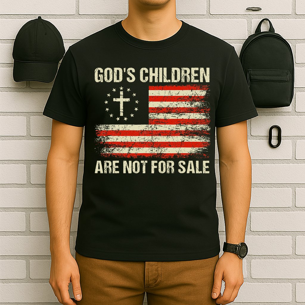 God's Children Are Not For Sale Funny Quote God's Children T-Shirt