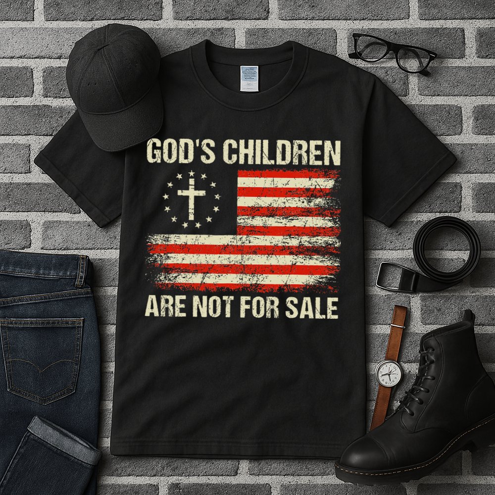 God's Children Are Not For Sale Funny Quote God's Children Tall T-Shirt