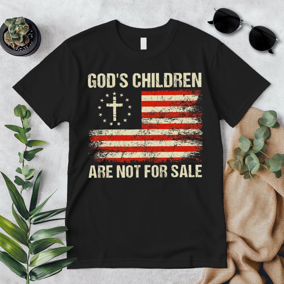 God's Children Are Not For Sale Funny Quote God's Children Premium T-Shirt