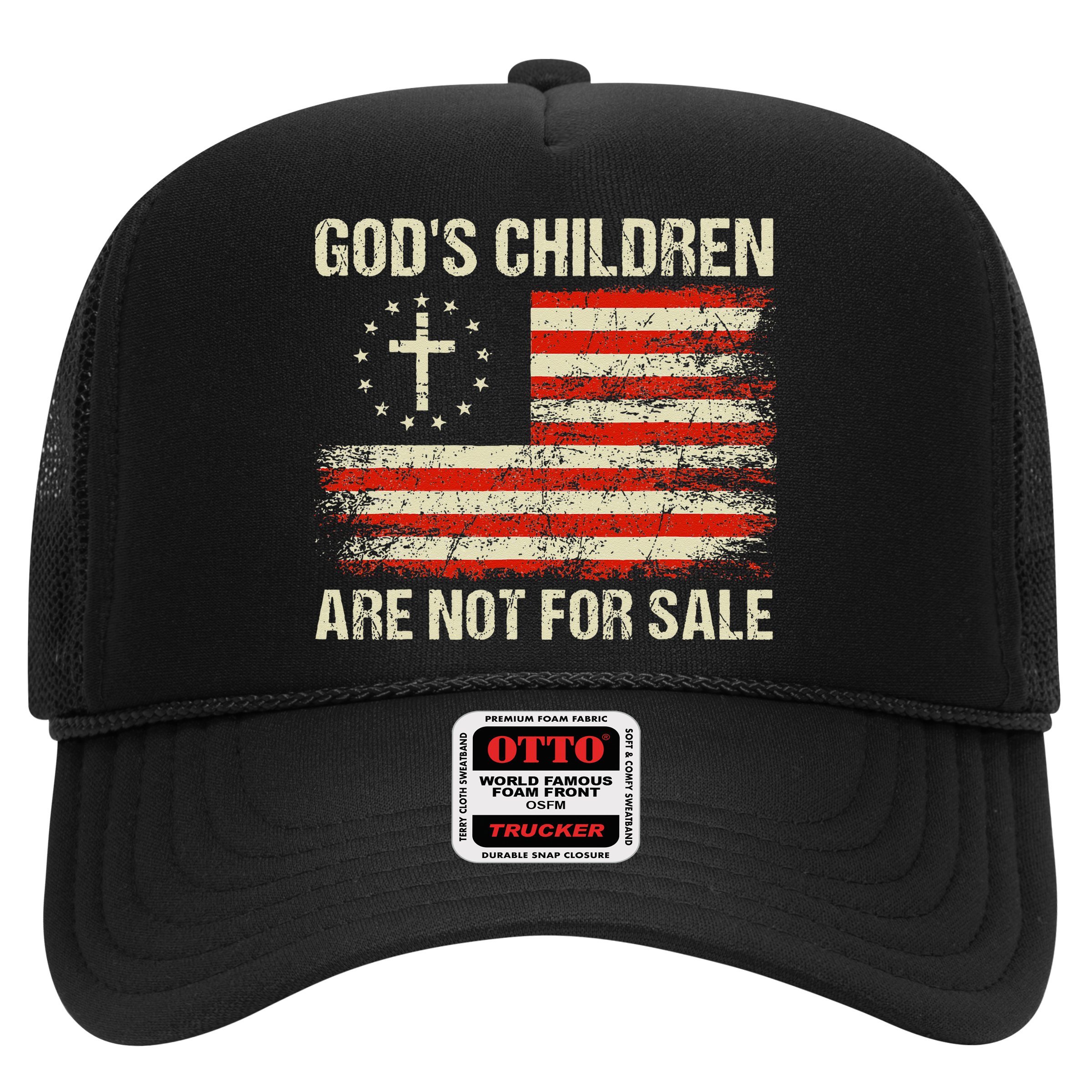 God's Children Are Not For Sale Funny Quote God's Children Hat