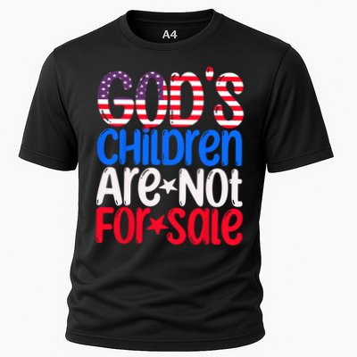 Gods Children Are Not For Sale Trendy Performance Shirt
