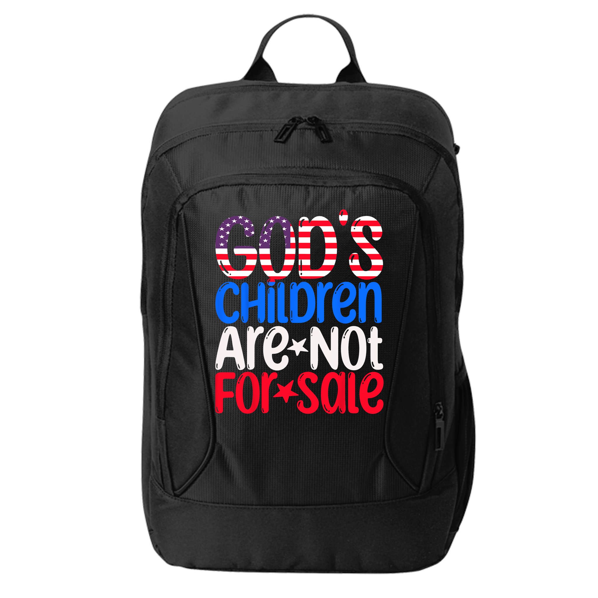 Gods Children Are Not For Sale Trendy City Backpack