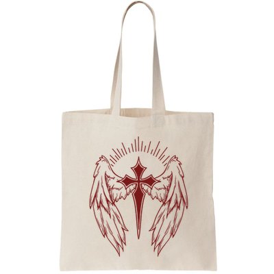 Gothic Cross And Wings Goth Egirl Eboy Emo Alt Bag