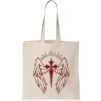 Gothic Cross And Wings Goth Egirl Eboy Emo Alt Bag