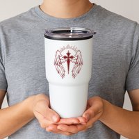 Gothic Cross And Wings Goth Egirl Eboy Emo Alt Tumbler