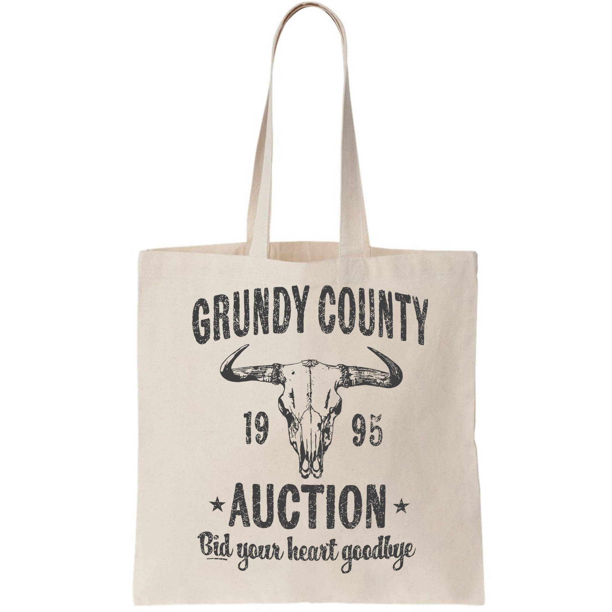 Grundy County Auction Vintage Inspired Concert Bag