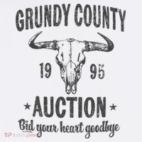 Grundy County Auction Vintage Inspired Concert Tall T-Shirt
