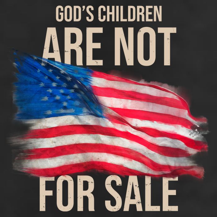 Gods Children Are Not For Sale Usa Flag 11oz C Handle Ceramic Mug