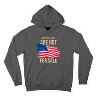 Gods Children Are Not For Sale Usa Flag Tall Hoodie