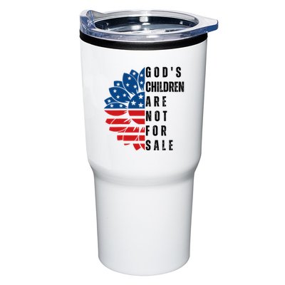 Gods Children Are Not For Sale Funny Political Gift For Men Women Tumbler