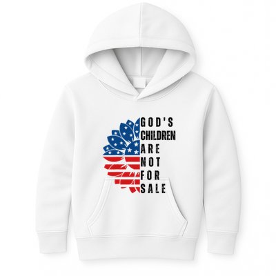 Gods Children Are Not For Sale Funny Political Gift For Men Women Kids Hoodie