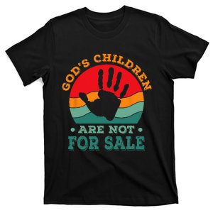 Gods Children Are Not For Sale Funny Quote Gods Childre T-Shirt