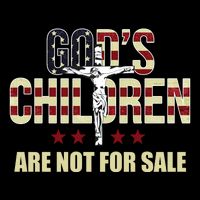 Gods Children Are Not For Sale Cross Usa City Backpack