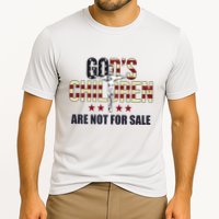 Gods Children Are Not For Sale Cross Usa Cooling Performance Crew T-Shirt