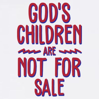 Gods Children Are Not For Sale Awareness T-Shirt