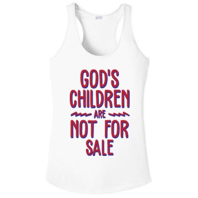Gods Children Are Not For Sale Awareness Ladies PosiCharge Competitor Racerback Tank